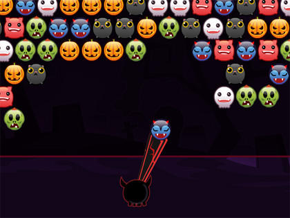 Bubble Hit Halloween